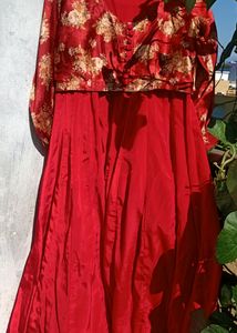 Silk Frock With Koti (Jacket)