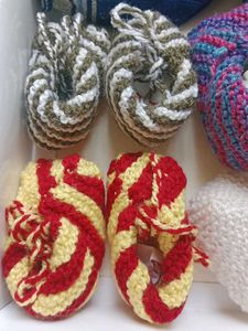 5 Woollen Socks For New Born Baby