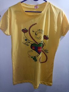 Yellow Graphic T-Shirt