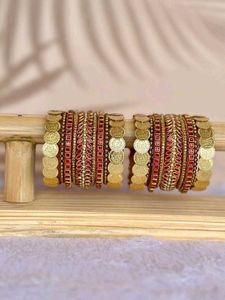 Golden Design Bangle