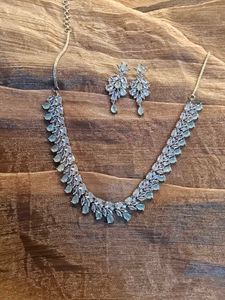 Mint Green Ad Jewellery Set