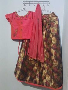Girls Lehenga Choli Set