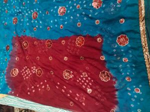 Bandhni Saree/ 1 Saree Free