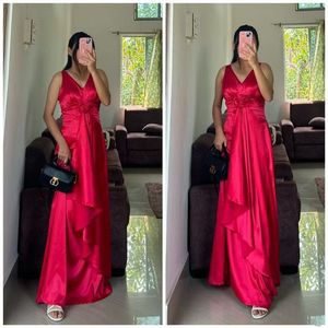 Gorgeous Fiery Red Vintage Classic Dress❤️