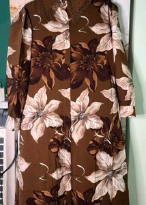 Floral Print long Dress