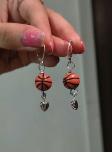 Basketball Earrings