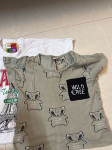 Combo 5no Boy Baby 18-24months T-shirt