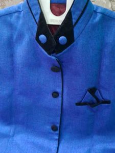Jacket Blue Nehru Vest - Stylish &amp; Unique