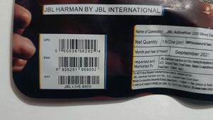 JBL Copy Chinese In-Ear Headphones with Mic (Red)