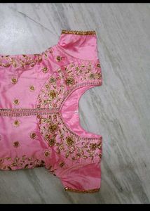 Pink Embroidered Kurta Set