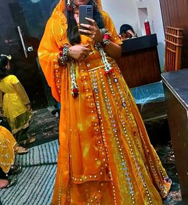 Yellow Embellished Gown