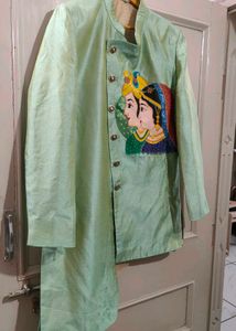 Bani Thani style painting Kurta
