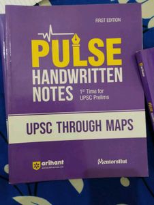 Pulse Handwritten Notes - For UPSC