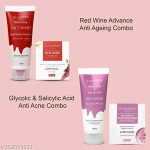 Glycolic &amp; Salicylic Acid Anti Acne Combo ( Face w