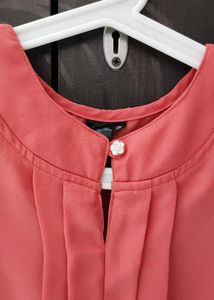Sleeveless Pink Top