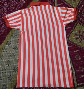 H&amp;M Striped Polo Shirt