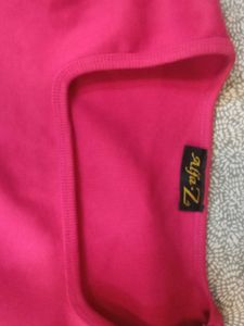 Z-line Pink Long Sleeve Top