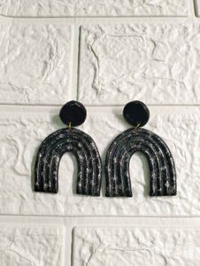 Black Rainbow Earrings ✨
