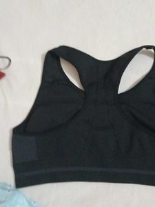 Black Sports Bra