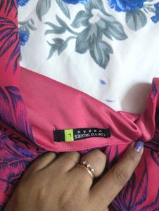Tokyo Talkies Pretty Pink Floral Dress