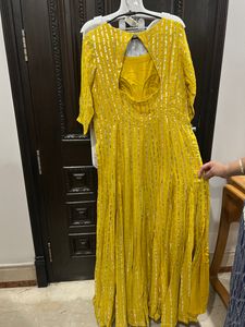 Anarkali Sharara Suit With Dupatta