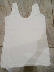 White Tank Top inner