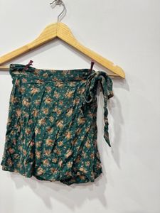 Mini Wrap On Skirt