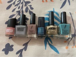 6 Nail paints