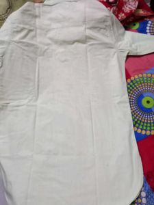 Men&#39;s Casual Green Kurta Shirt