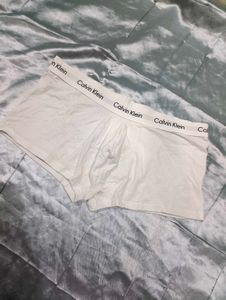 Calvin Klein White Boxers