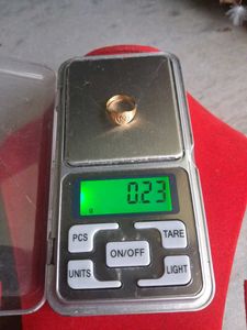 Gold Ring with Allah Design baby. rin