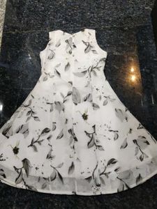 Floral Corset-Style Dress