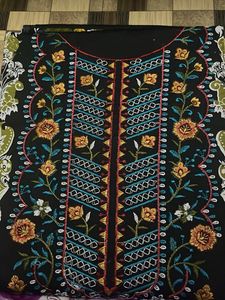 Pakistan Black Aaliya Vol-07 Lawn Dupatta Suit