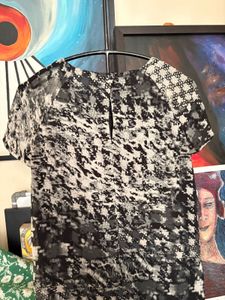 Benetton Abstract Print Shift Dress