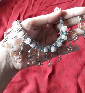 Tribal Style Short Necklace With Free Earrings