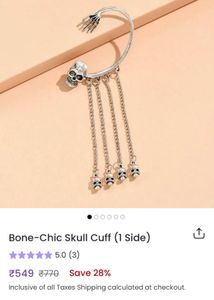 Skull Cuff Earring