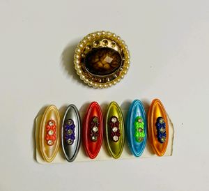 Combo Of Designer Saree Pins