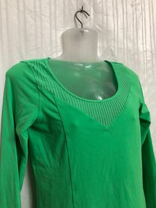Green Long Sleeve Top