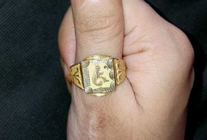 18K (750) Gold Ring For Men 💛