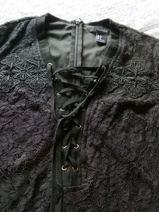 Black Lace Top