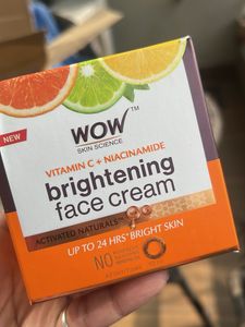 WOW Brightening Face Cream New