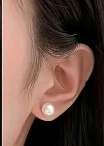 Pearl Stud Earrings