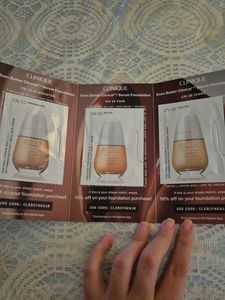 Clinique Foundation Sample