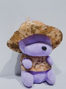 Purple Plushie with Hat