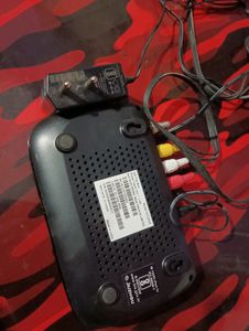 GTPL Set Top Box With Cable And Charger