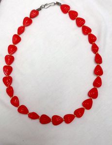 Red ♥️ Beautiful Bracelet And Earrings