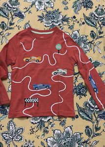 M&S Kids Race Car Shirt
