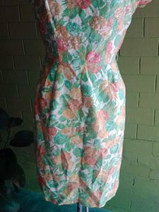 Floral Print Vintage Dress
