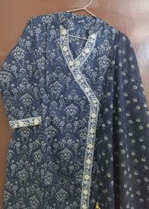 New Unused PureCotton Angrakha Suit