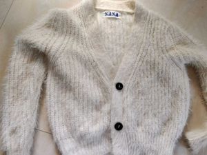 Heavy Furry Oversized Cardigan